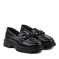 Туфли женские кожаные черные Lifexpert 36 39