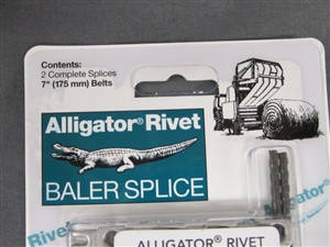 Замки ARJ7/175 FLEXCO Alligator® Rivet для прес-підбірника John Deere 2 шт./пач., фото 2