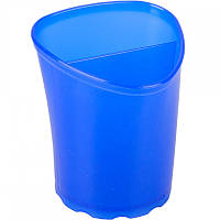 Подставка-стакан для ручек и карандашей пластиковый Дельта Стакан для канцелярии 8,5 * 8,5 cm H 10 cm FORKOPT