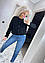 Коротка в'язана кофта жіноча тепла на ґудзиках стильна, біла, чорна, коричнева, розмір onesize 42/48, фото 10