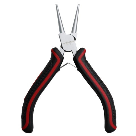 Круглогубці Mini 127мм, авто розжим Cr-V Pearl-nickel Haisser 119081 (41165)