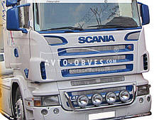 Тримач під фари в решітку Scania R, без діодів
