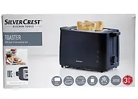 Тостер Silver Crest M21-200085 Тостер для дома черный Горизонтальный тостер для хлеба