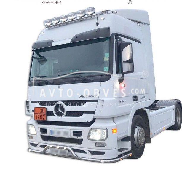 Держатель под фары Mercedes Actros MP3, без диодов - фото 2 - id-p617913926