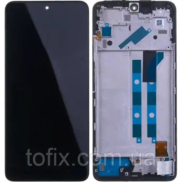 Дисплей Xiaomi Redmi Note 11 Pro Plus 5G (56000AK16U00) модуль в зборі з рамкою, сервісний оригінал, синій