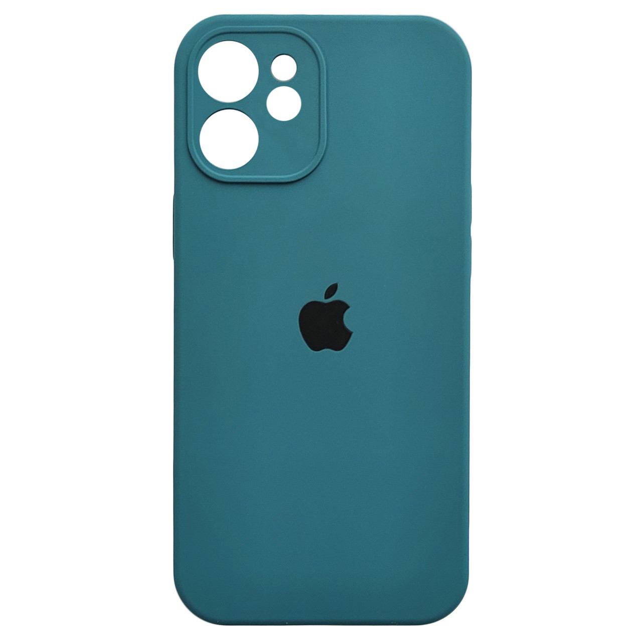 Чохол Silicone Full Camera для Apple iPhone 12 Cosmos Blue