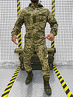 Тактический боевой костюм, Военная форма Горка пиксель, Штурмовой костюм осенний, Армейская форма зсу, vvc871