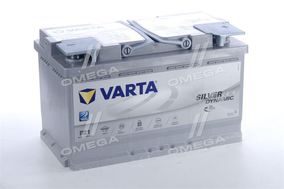 F21 Varta Start-Stop Plus AGM Car Battery 12V 80Ah (580901080