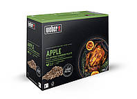 Древесные пеллеты Weber Apple (яблоко), 8 кг