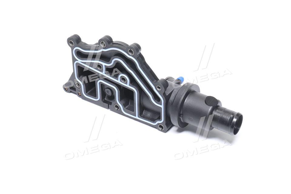 Термостат з корпусом, ущільненням та термовимикачем Renault Megane (вир-во FEBI) 106202 UA51, фото 1