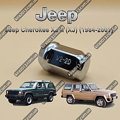 Дюймові колісні гайки Jeep Cherokee XJ 1/2"-20 UNF конус 35мм хром, ключ 19мм для Джип Чірокі XJ