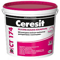 CERESIT CT 174 SILICONE-SILICATE AQUASTATIC БАЗА (1,5 ММ)