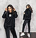 Велюровий спортивний костюм-трійка Розміри: 42-44, 46-48, 50-52, 54-56, фото 3