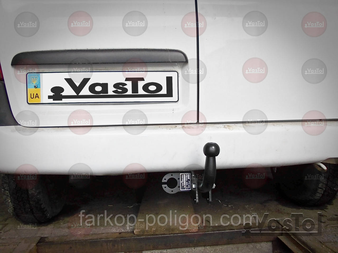 Фаркоп Peugeot Partner c 1996-2008 г., фото 1