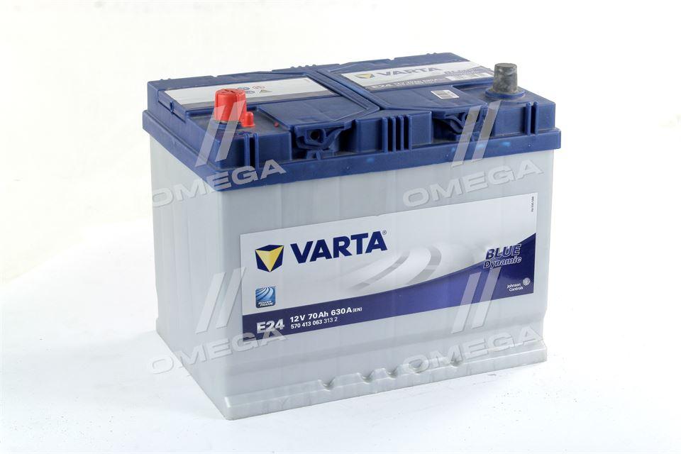 Аккумулятор 70Ah-12v VARTA BD(E24) (261х175х220),L,EN630 Азия 570 413 ...