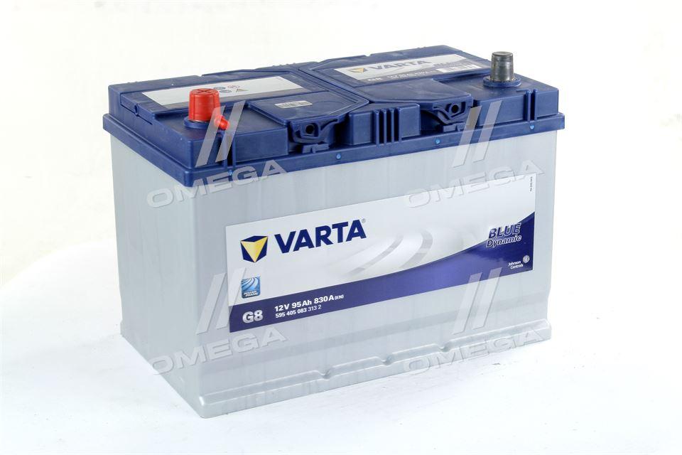 Акумулятор 95Ah-12v VARTA BD(G8) (306х173х225),L,EN830 Азія 595 405 083 UA51