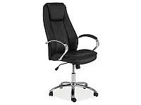 Кресло поворотное офисное (компьютерное) Q-036 черное WYCOFANY