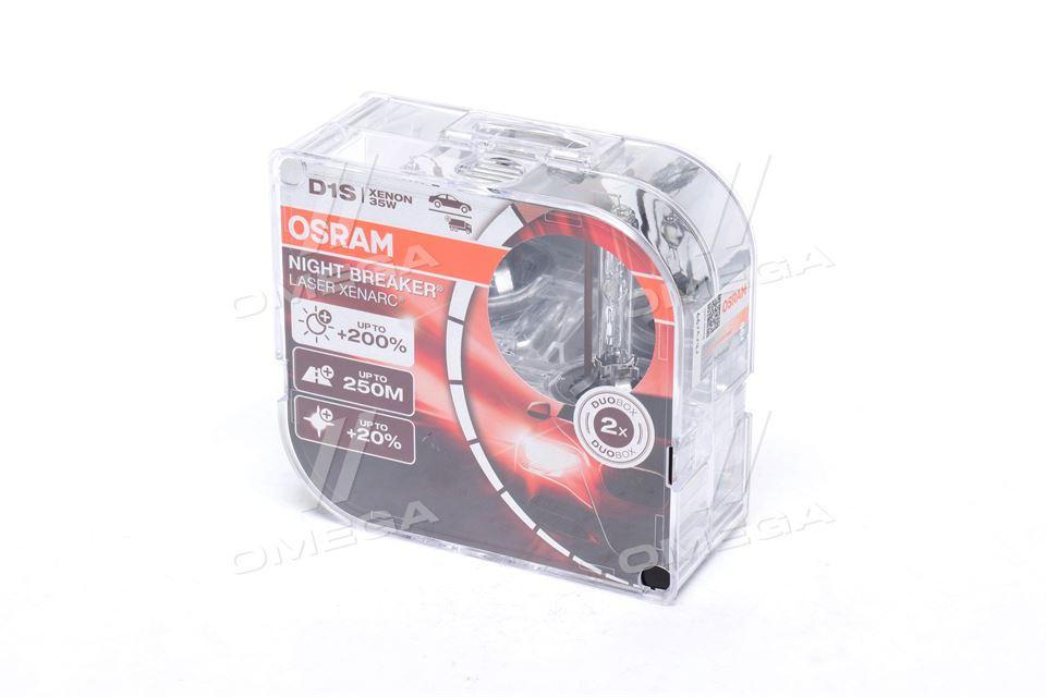 Лампа ксенонова D1S XENARC NIGHT BREAKER LASER 85В, 35Вт, PK32d-2 (+200) компл.(вир-во СНГ) 66140XNN-HCB UA51