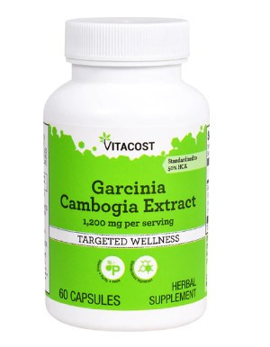 Vitacost Garcinia Cambogia Extract 1200 мг на 2 капсули, 60 капсул. До 01/2026