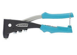 Заклепочник литий, посилений, заклепки 2,4-4,8 мм GROSS (40403)