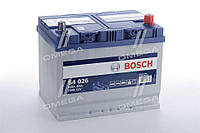 Аккумулятор 70Ah-12v BOSCH (S4026) (261x175x220),R,EN630(Азия) 0092S40260 UA51