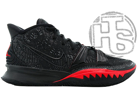 Чоловічі кросівки Nike Kyrie 7 Bred Black Red CQ9326-001, фото 1