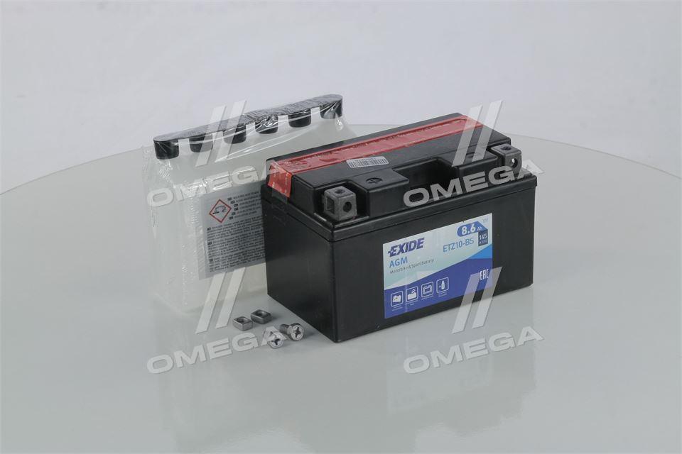 Акумулятор 8,6Ah-12v Exide AGM (ETZ10-BS) (150х87х93) L, EN145 ETZ10-BS UA51