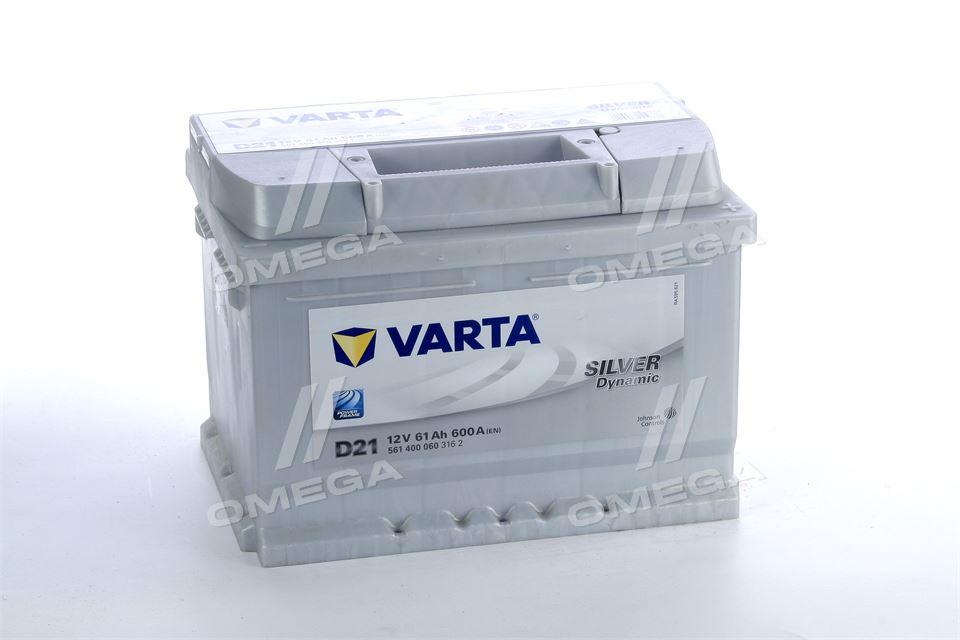Акумулятор 61Ah-12v VARTA SD(D21) (242x175x175),R,EN600 561 400 060 UA51