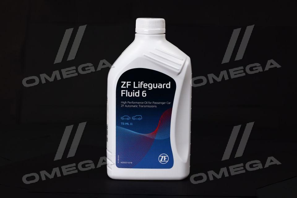 Олива трансмісійна ZF LIFEGUARDFLUID 6 - 1л S671.090.255 UA51, фото 1