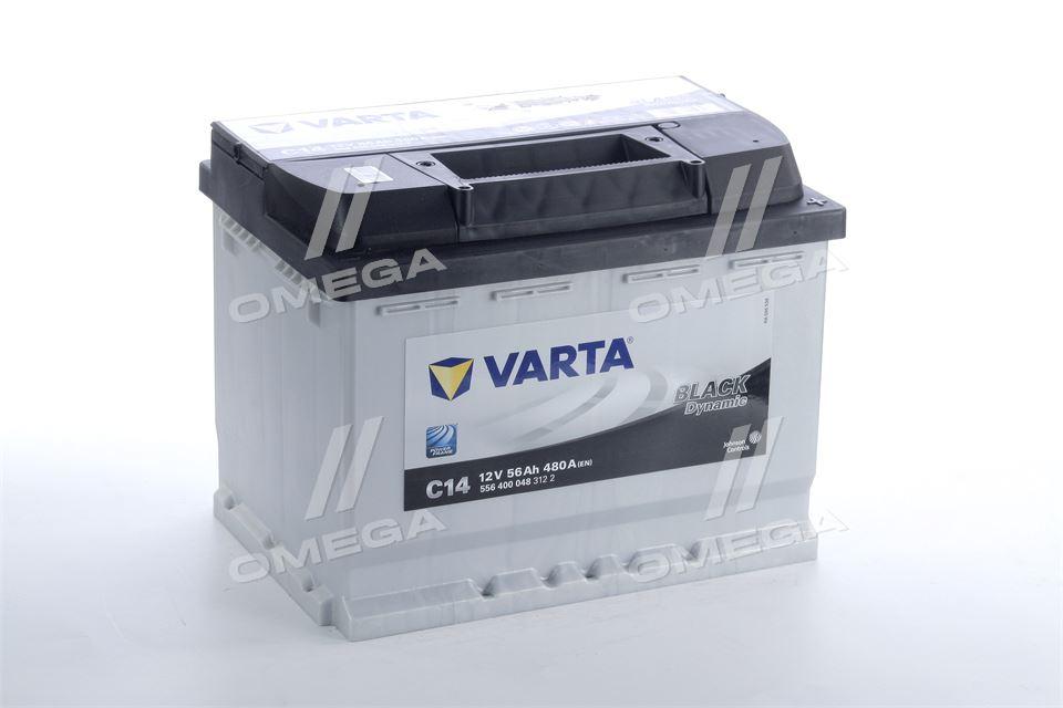 Акумулятор 56Ah-12v VARTA BLD (C14) (242х175х190), R, EN480 556 400 048 UA51