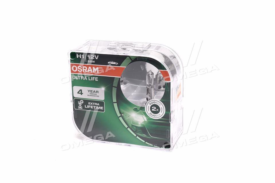 Лампа фарна H1 12V 55W P14,5s ULTRA LIFE (компл.) (вир-во СНГ) 64150ULT-HCB UA51