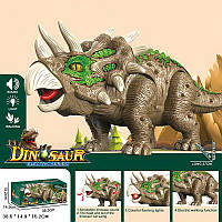 Игрушка Животное динозавр арт. 904A (42шт/2) батар, свет, звук, р-р игрушки 37*14*15 см, короб. 38,5*14,9*15,2