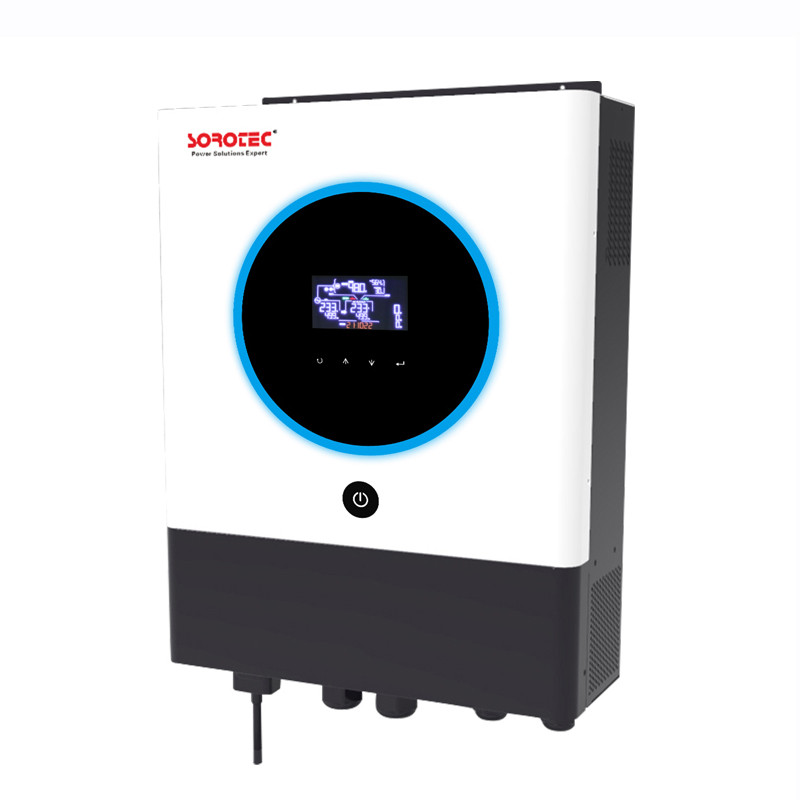 Гібридний мережевий сонячний інвертор Sorotec REVO VM IV RGB 8KW/48V (On&Off grid, 120A MPPT, wifi)