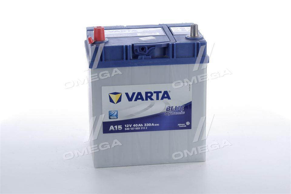 Акумулятор 40Ah-12v VARTA BD(A15) (187х127х227),L,EN330 Азія тонк.клеми 540 127 033 UA51