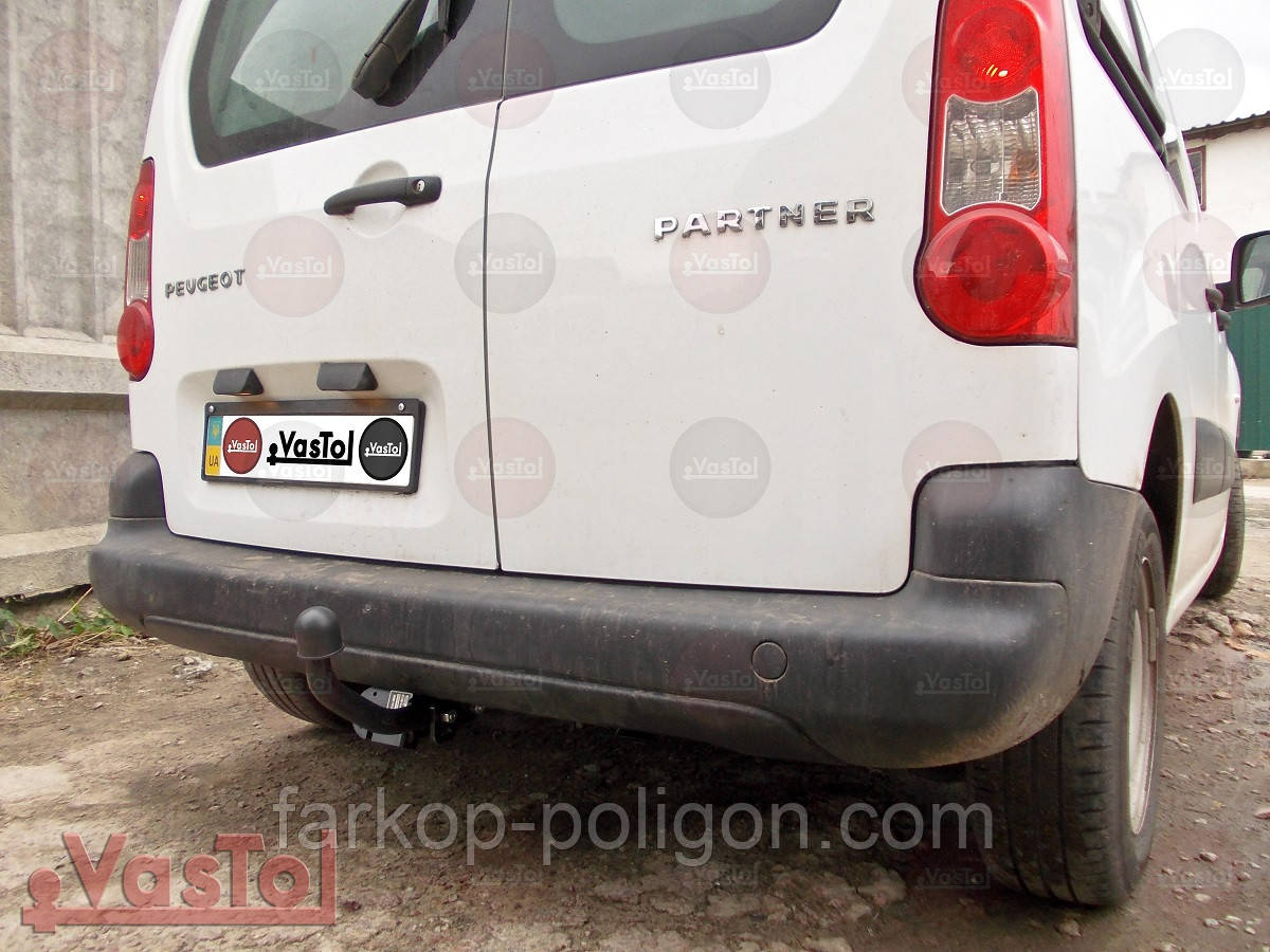 Фаркоп Peugeot Partner (База L1 4380 mm) з 2008-... г., фото 1