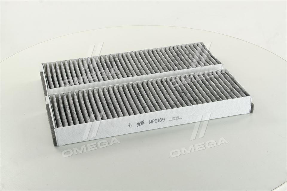 Фільтр салону AUDI A6 04-11 вугільний (2шт.) (вир-во WIX-FILTERS) WP9189 UA51