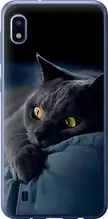 Чохол на Samsung Galaxy A10 2019 A105F Димчастий кіт "825u-1671-851"