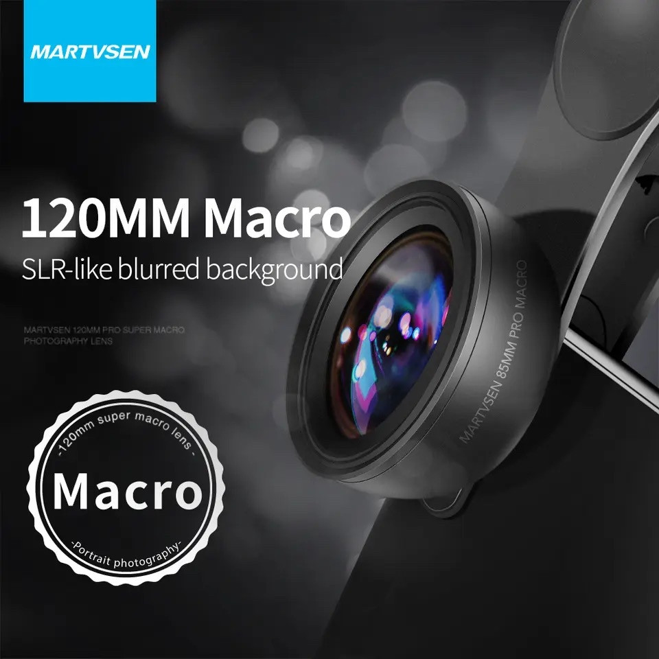 Макролінза об'єктив для телефона "Martvsen" 120 mm