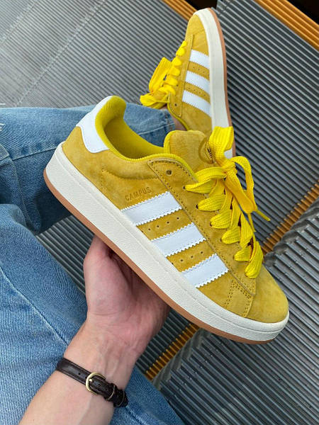 Adidas campus yellow womens sale