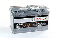Аккумулятор 80Ah-12v BOSCH AGM (S5A11) (315x175x190),R,EN800 0092S5A110 UA51