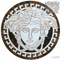 Luxury витраж Versace из кусочков цветного стекла