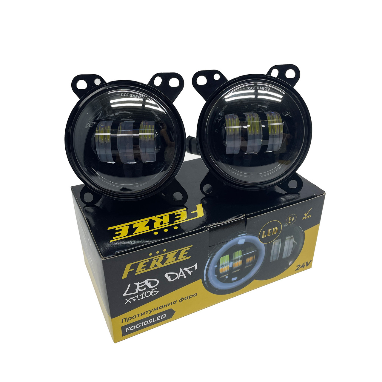 Фара протитуманна DAF XF 105 LED 30 W 24v FERZE LH+RH