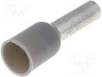 TUL-RI-04010 Bootlace ferrule; insulated; copper; Insulation: polyamide; 4mm2, 10мм