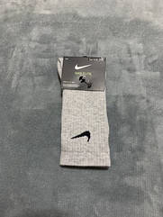 Сірі дитячі, жіночі високі Nike Elite Crew DRI-FIT спортивні шкарпетки
