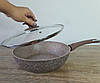 Сковорода з кришкою Rainberg RB-762 діаметр 28 см, фото 3