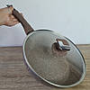 Сковорода з кришкою Rainberg RB-762 діаметр 28 см, фото 4