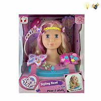 Кукла-маникен для девочки Голова для причесок с аксессуарами (YL888D)