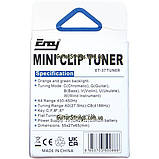 Гітарний тюнер Guitar Tuner ENO ET-37 тюнер прищіпка хроматичний, фото 9