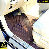 Килимки Lexus LX570 з екошкіри 3D (2015+) Оригінальні для Лексус ЛХ, фото 6