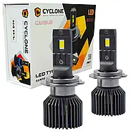 Светодиодные автолампы LED CYCLONE H7 TYPE 45 6000K 12000 Lm 60W с CAN BUS обманкой (2 шт.)